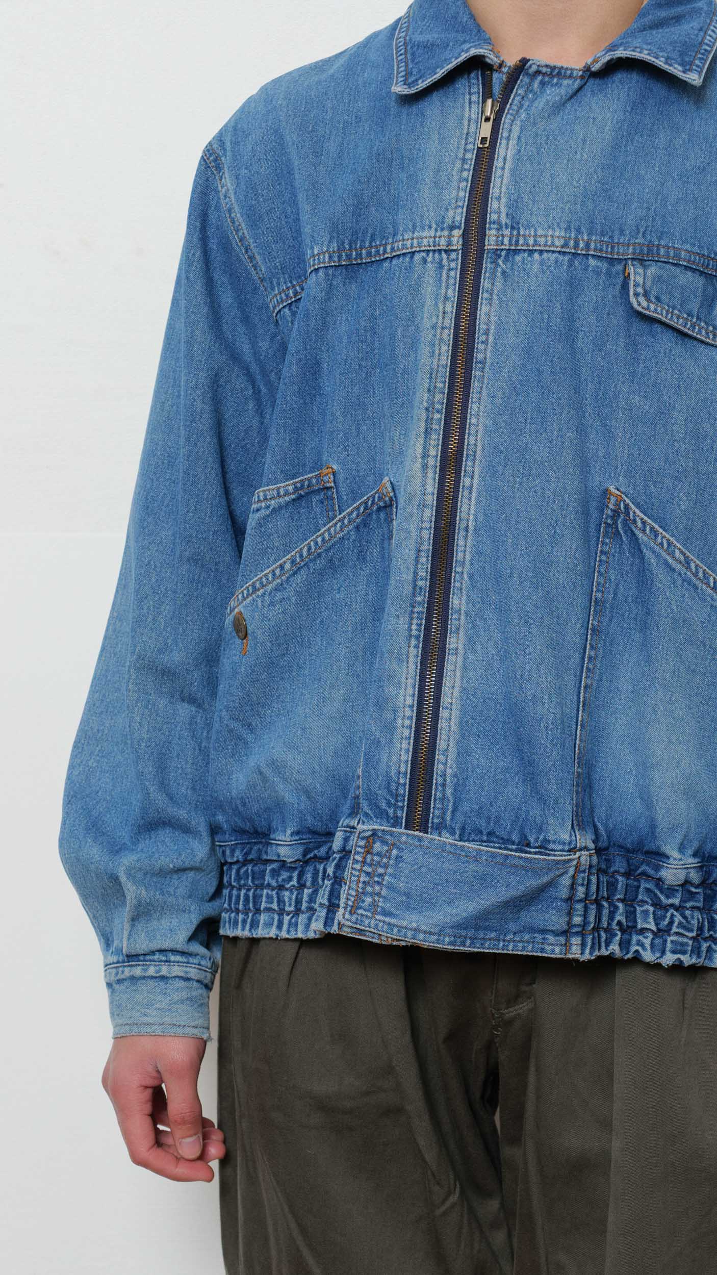 Emporio Armani 1980’s denim bomber jacket