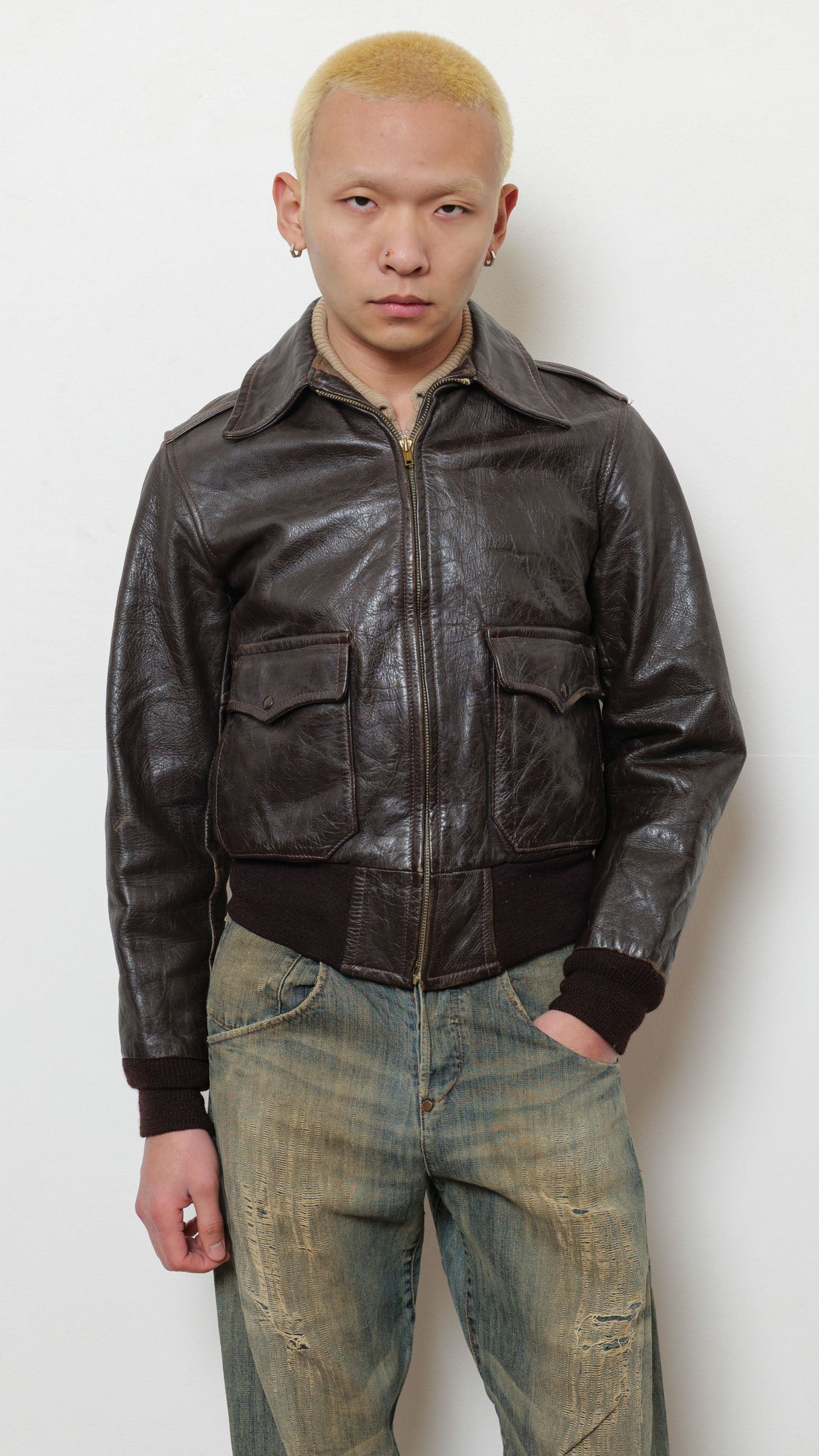 1950’s horsehide aviator jacket