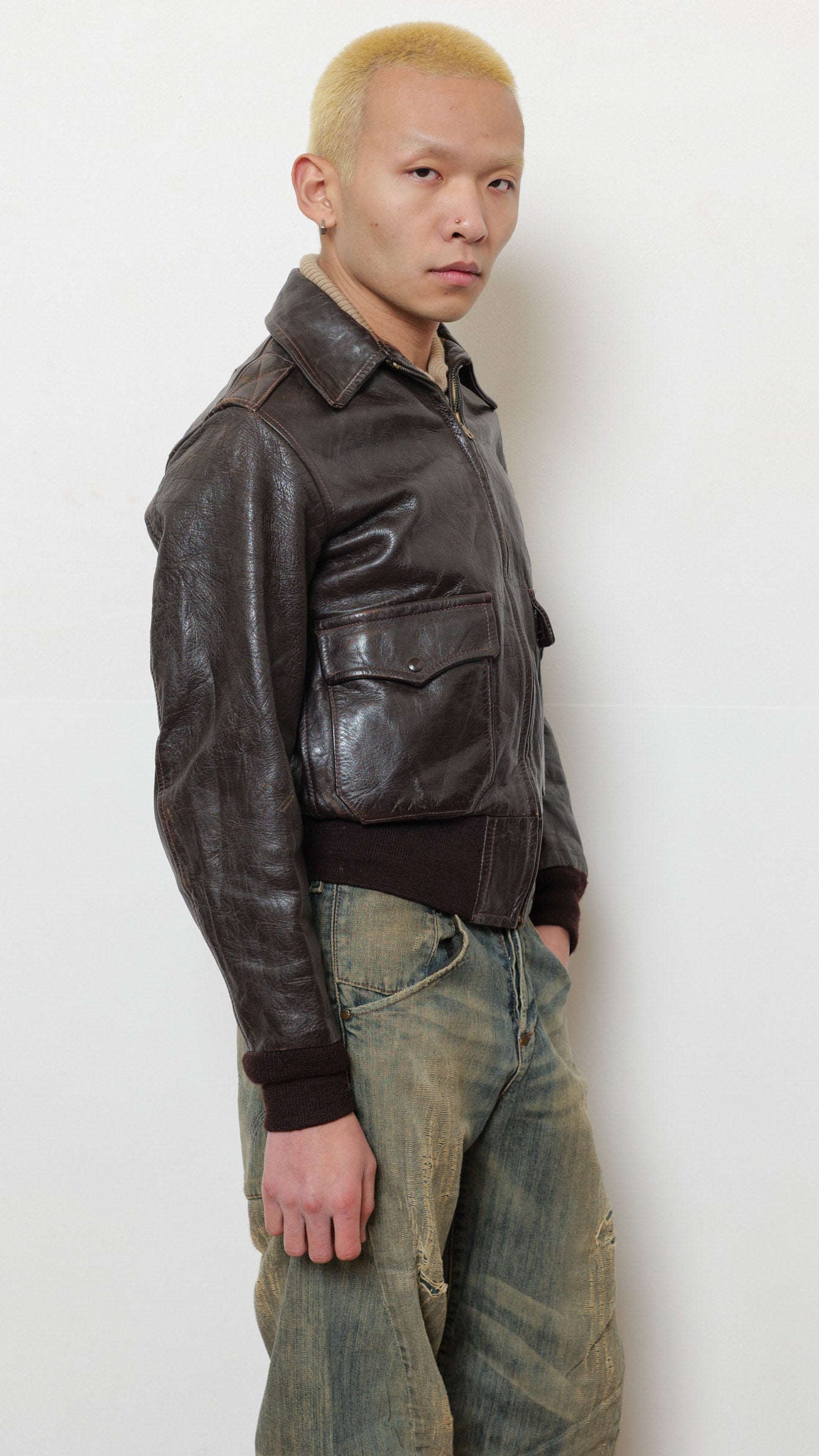 1950’s horsehide aviator jacket