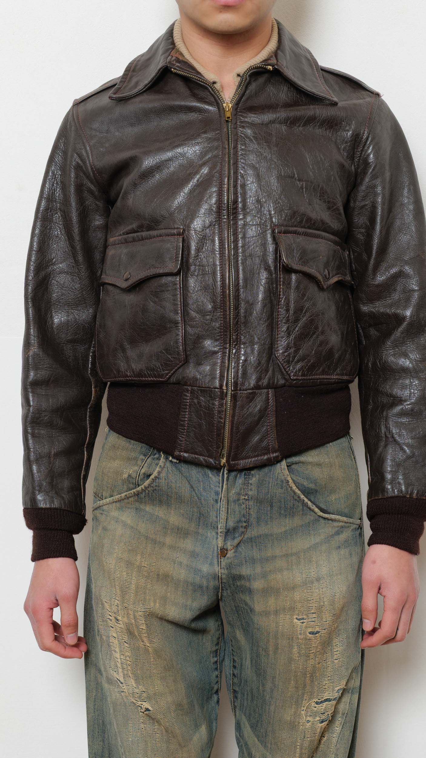 1950’s horsehide aviator jacket