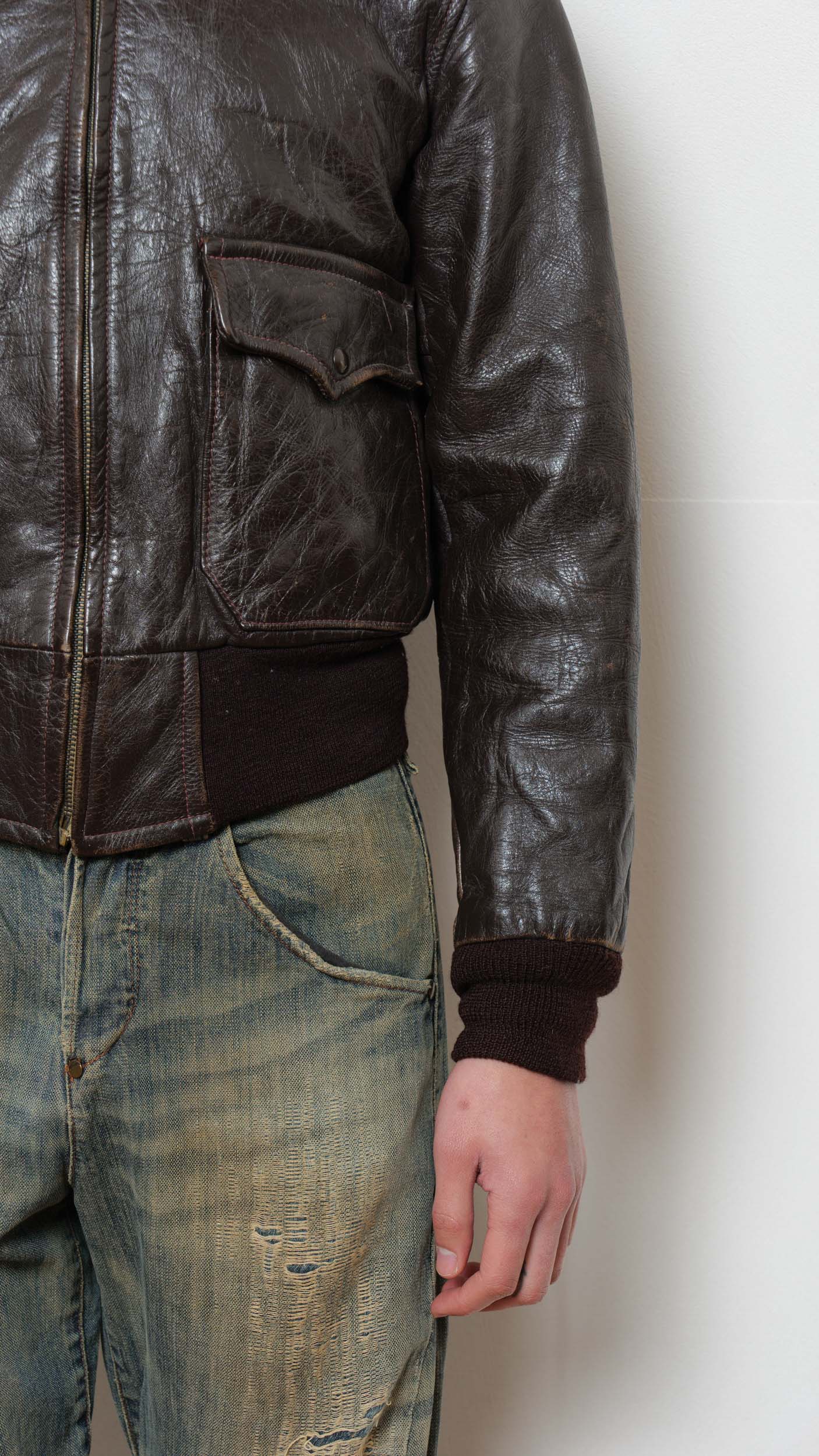 1950’s horsehide aviator jacket