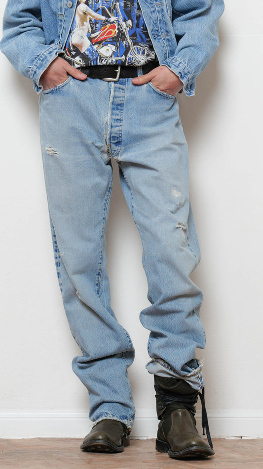 Levi’s 1980’s selvedge redline jeans