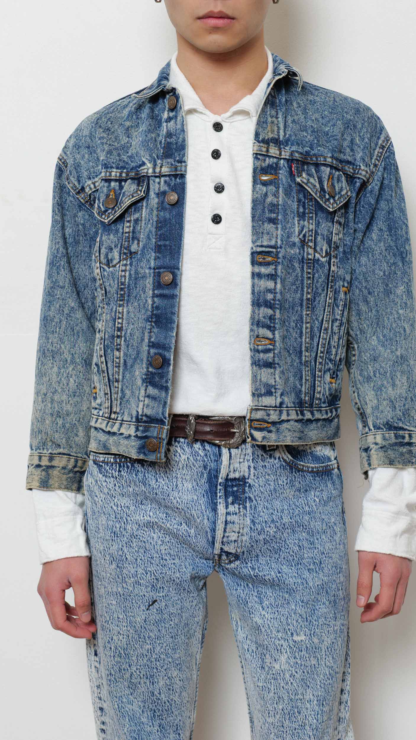 Levi’s 1980’s Made in usa marbled jacket