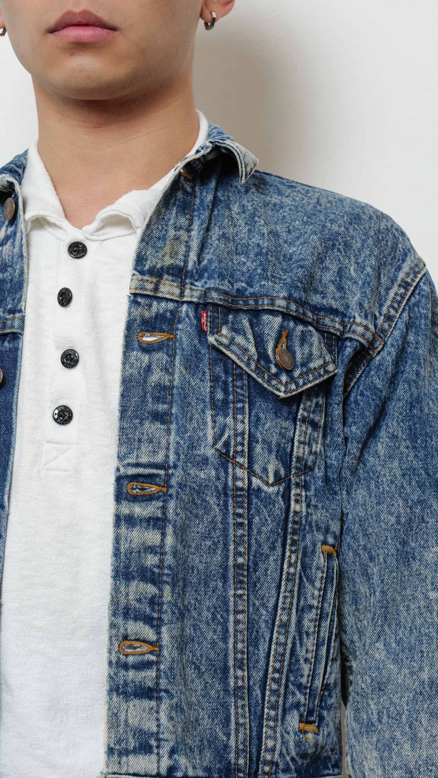 Levi’s 1980’s Made in usa marbled jacket