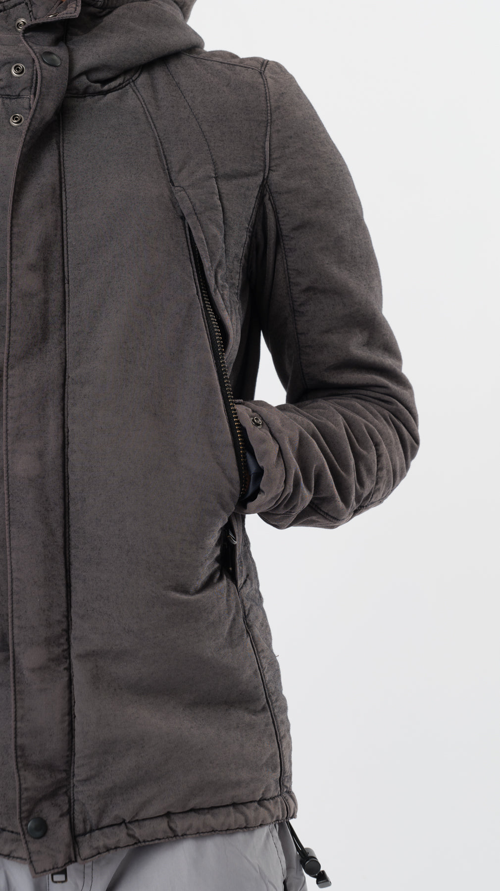 RIP VAN WINKLE 2000s TACTICAL JACKET (S/M)