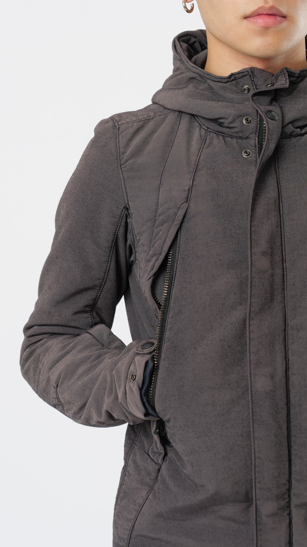 RIP VAN WINKLE 2000s TACTICAL JACKET (S/M)