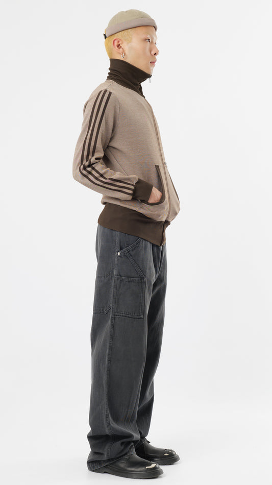 ADIDAS 1970s ZIPPED JACKET (M)