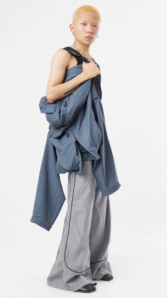 NIKE MORSE CODE (A-R) CONVERTIBLE MP3 JACKET (L)