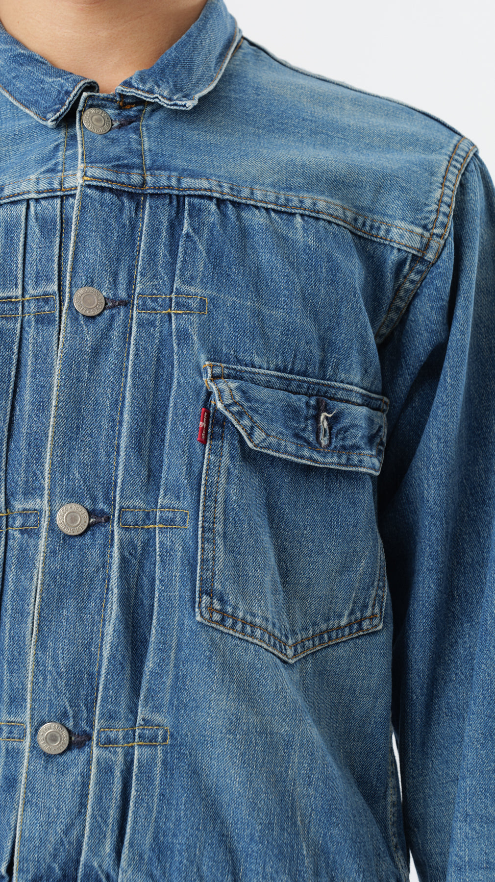 LEVI’S BIG E TYPE-1 DENIM JACKET (S)