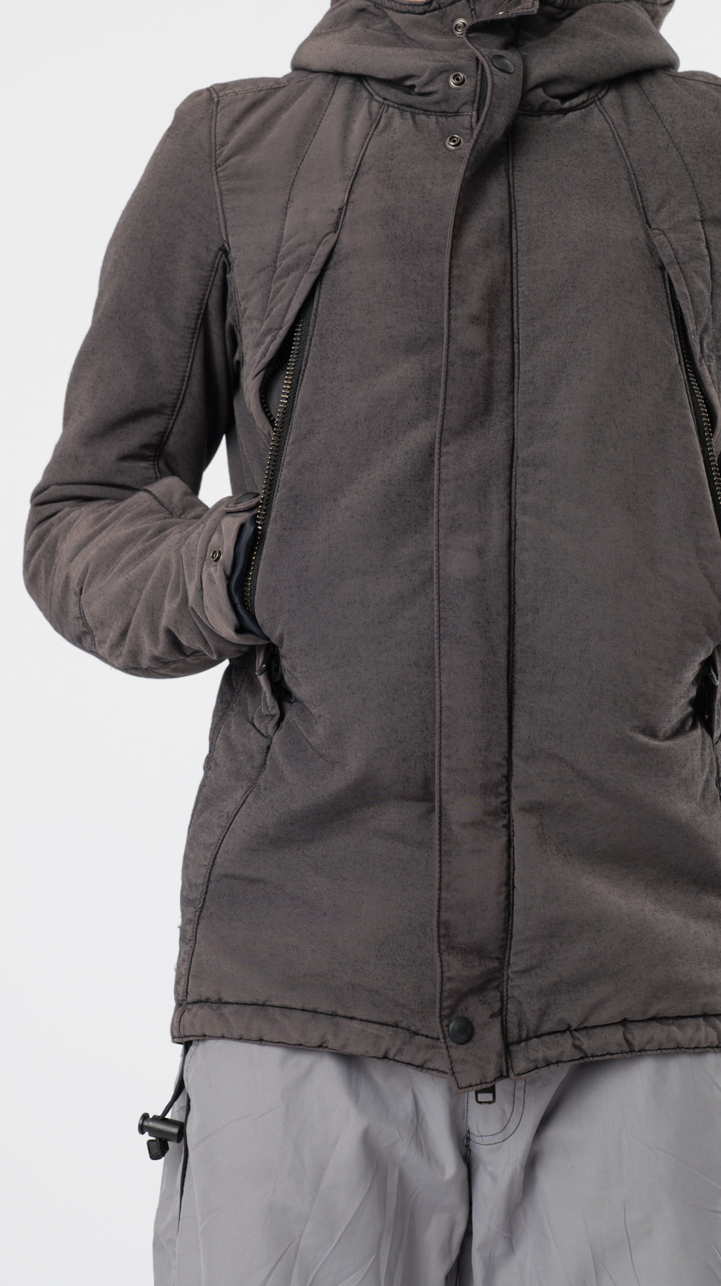 RIP VAN WINKLE 2000s TACTICAL JACKET (S/M)