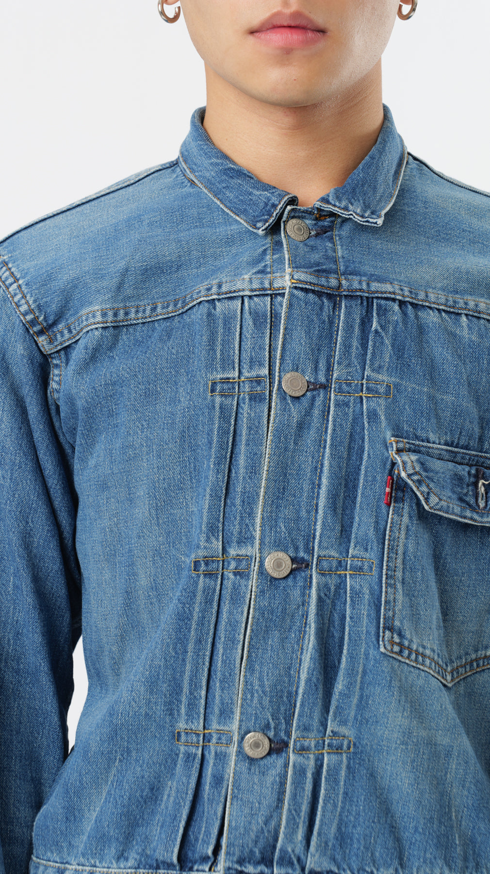 LEVI’S BIG E TYPE-1 DENIM JACKET (S)