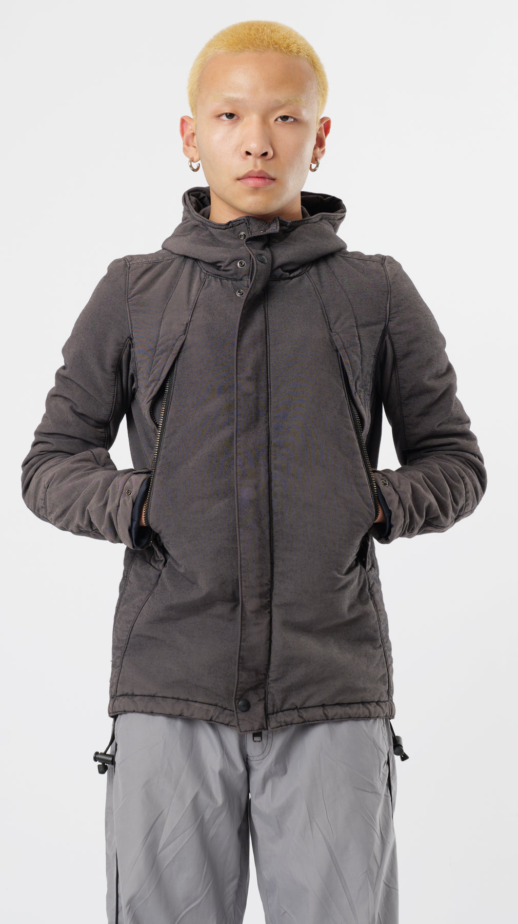 RIP VAN WINKLE 2000s TACTICAL JACKET (S/M)