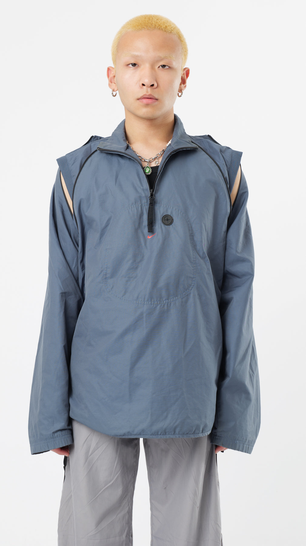 NIKE MORSE CODE (A-R) CONVERTIBLE MP3 JACKET (L)