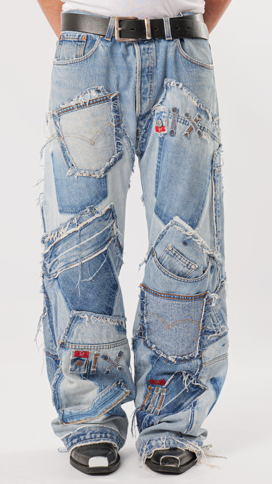 1990s LEVI’S ORIGINAL PATCHWORK