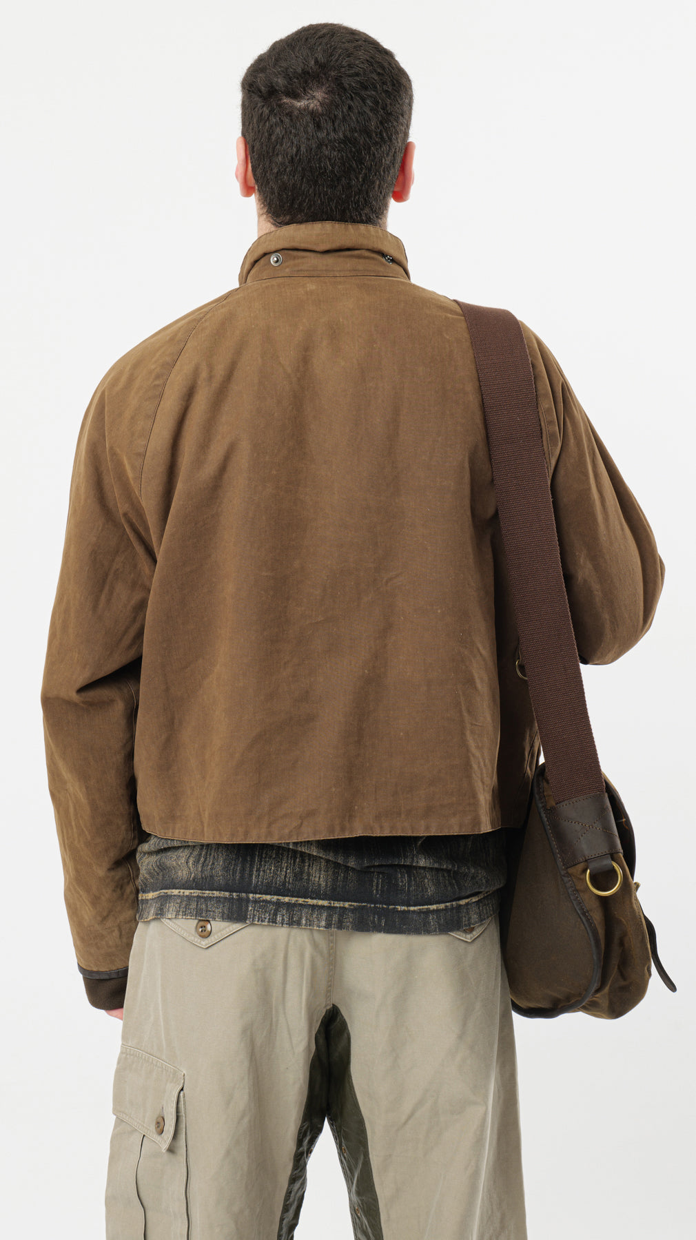 BARBOUR BREATHABLES CROPPED MULTIPOCKET JACKET (M)