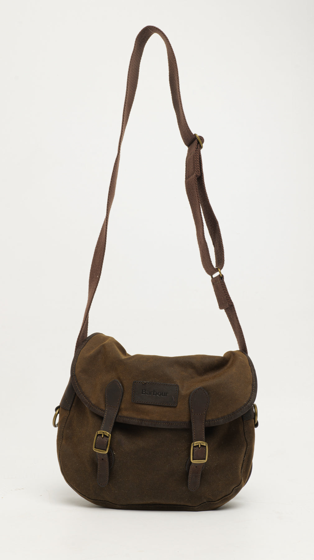 BARBOUR WAX LEATHER SHOULDER BAG