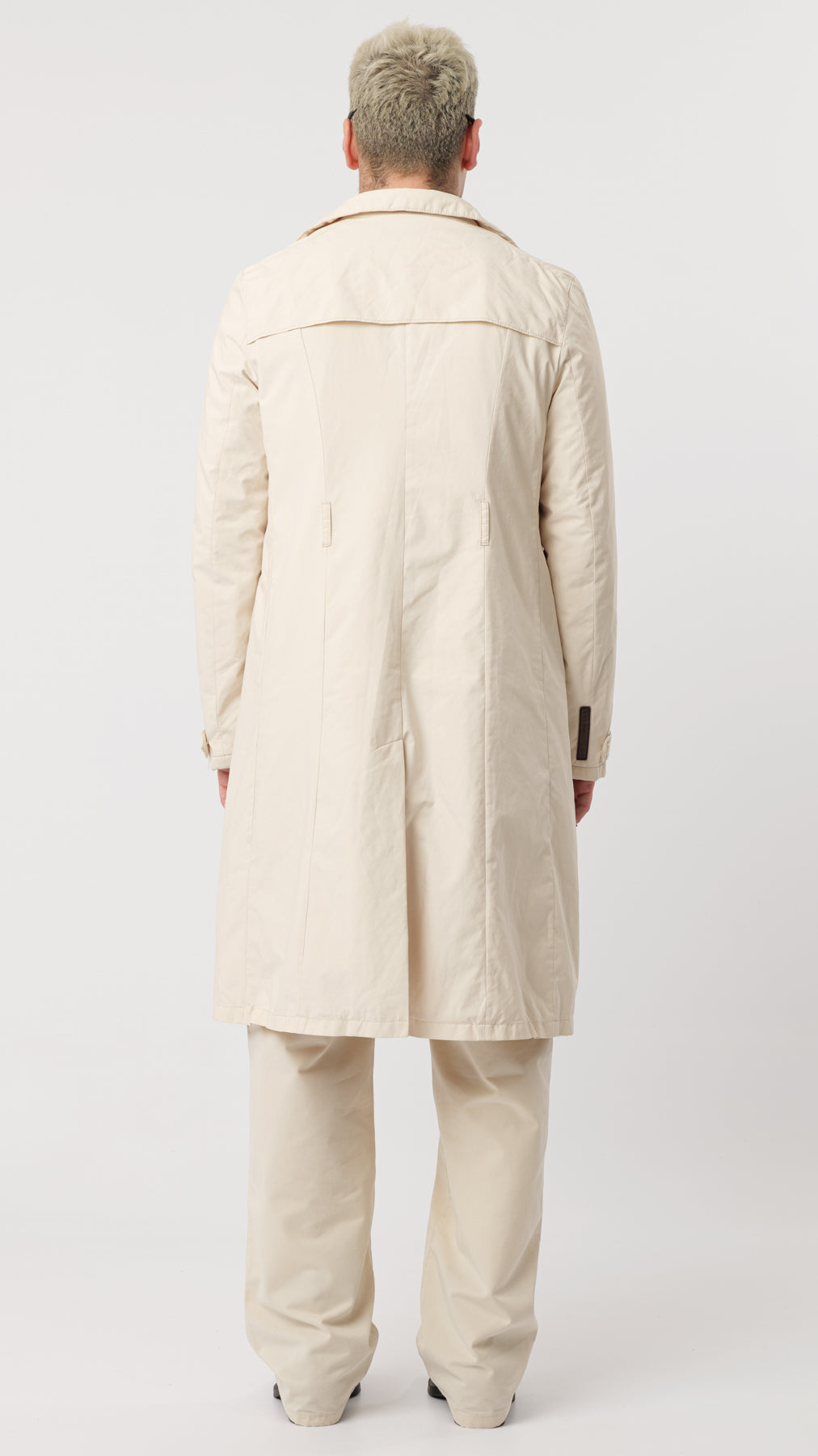 PRADA 2000s TRENCH COTTON STUFFED (M)