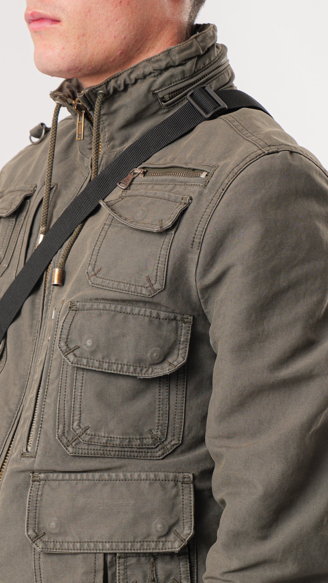 DOLCE GABBANA FW03 MULTIPOCKET JACKET (M)