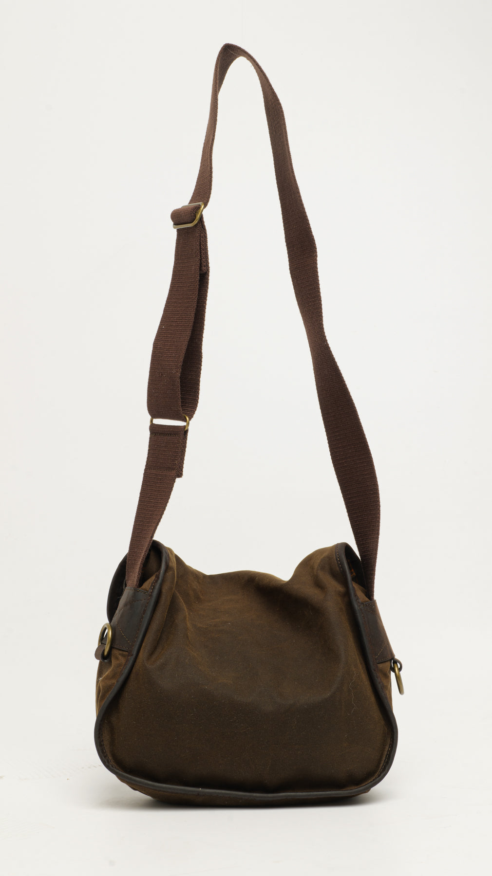 BARBOUR WAX LEATHER SHOULDER BAG