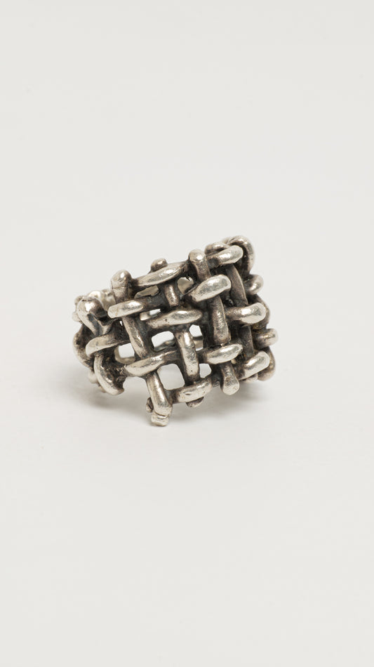 1980s ANTIQUE STERLING SILVER “925” RING