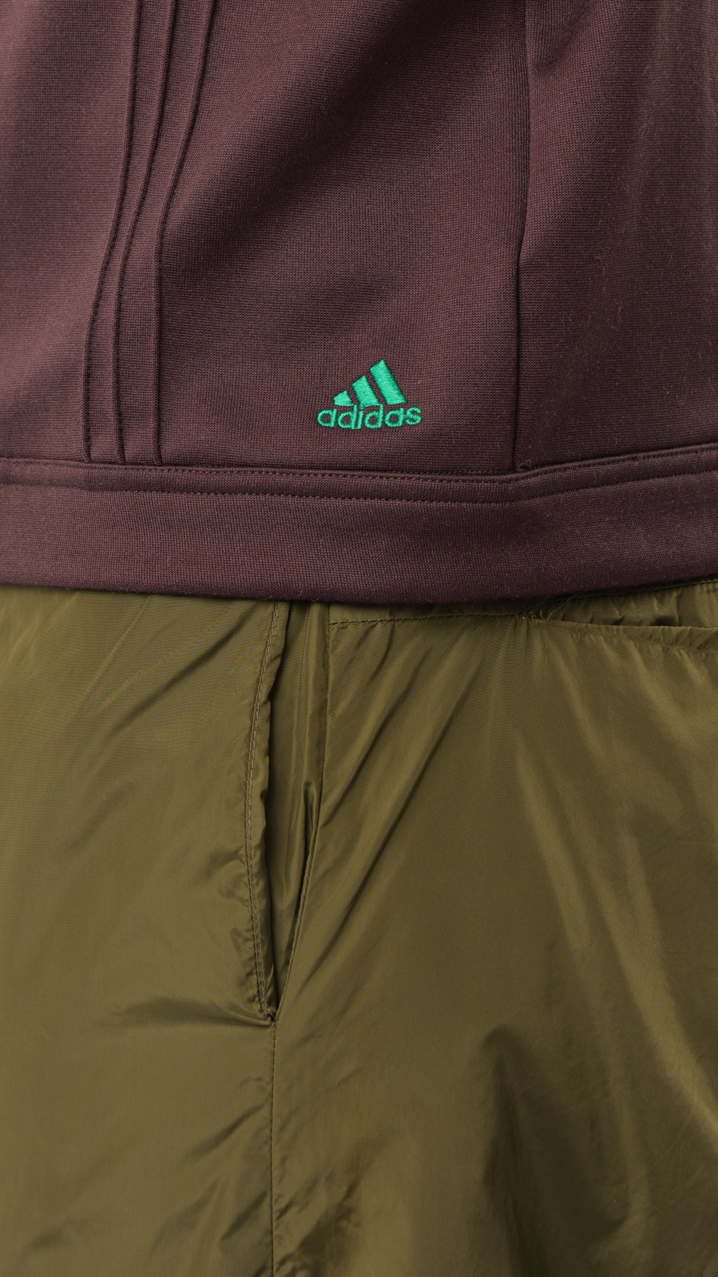 ADIDAS ZIPPED SCUBA JACKET (S/M)