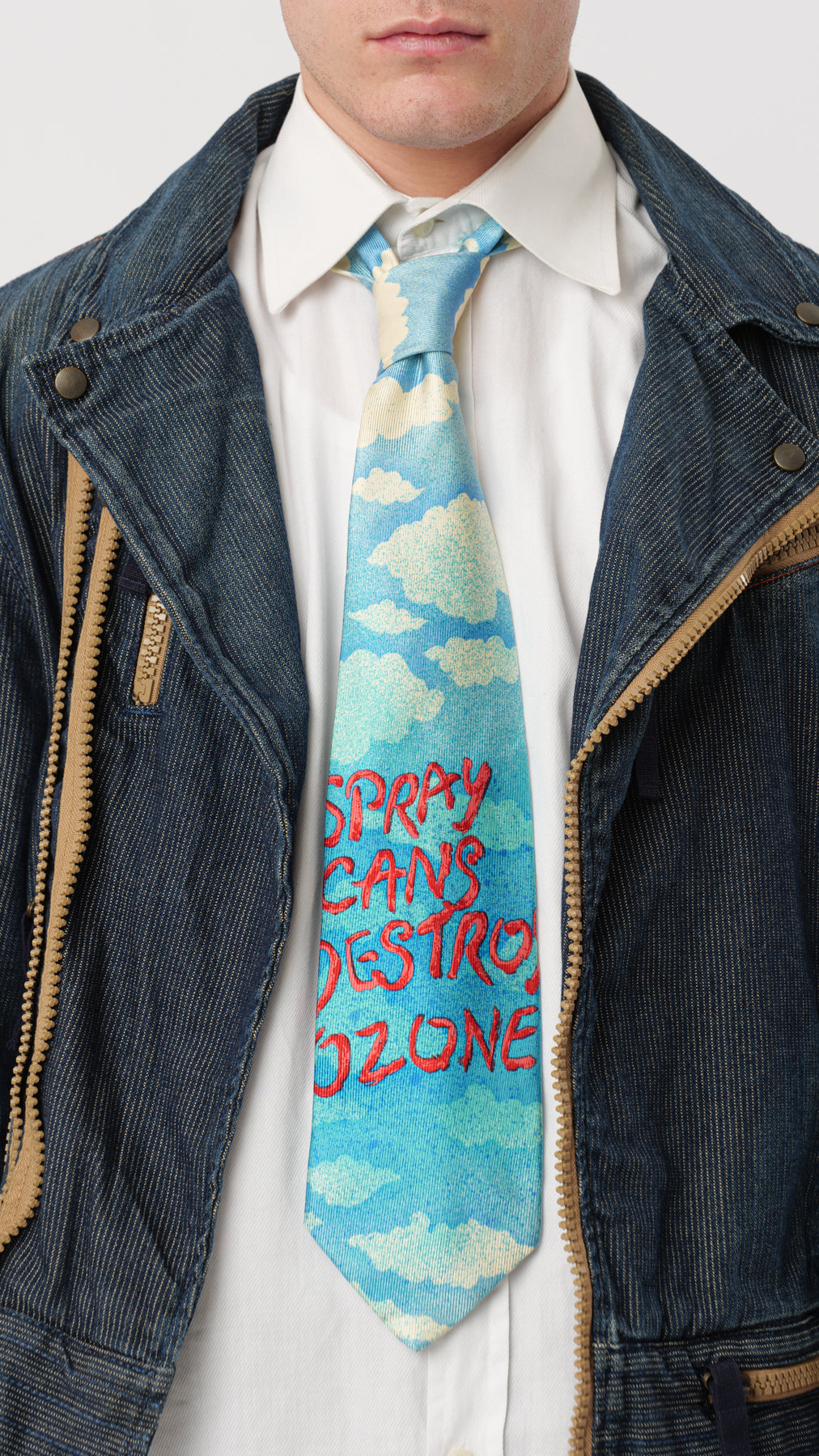 ICEBERG “SPRAY CANS DESTROY OZONE” TIE
