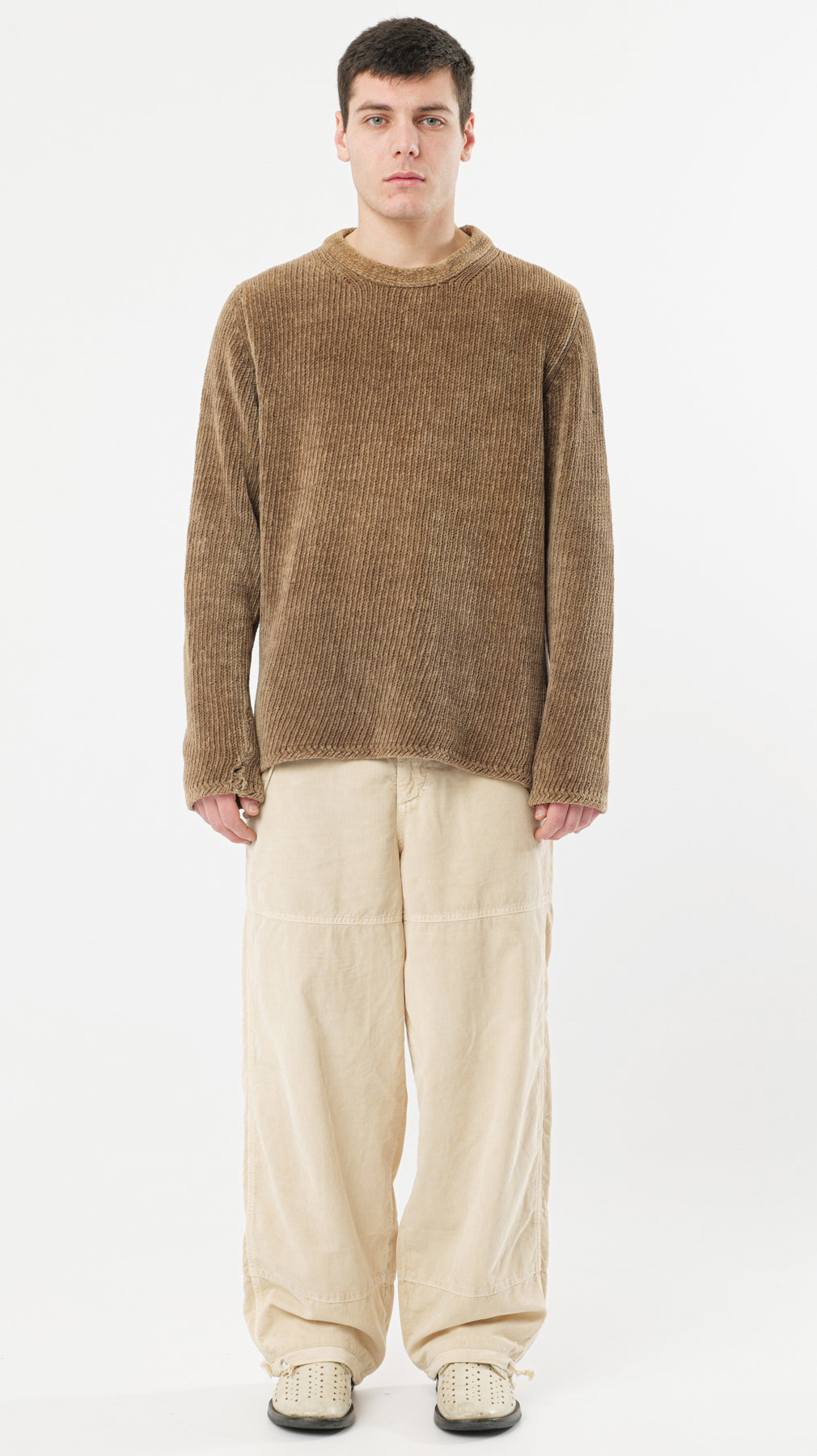 STONE ISLAND 1980s WOOL SWEATER (M)