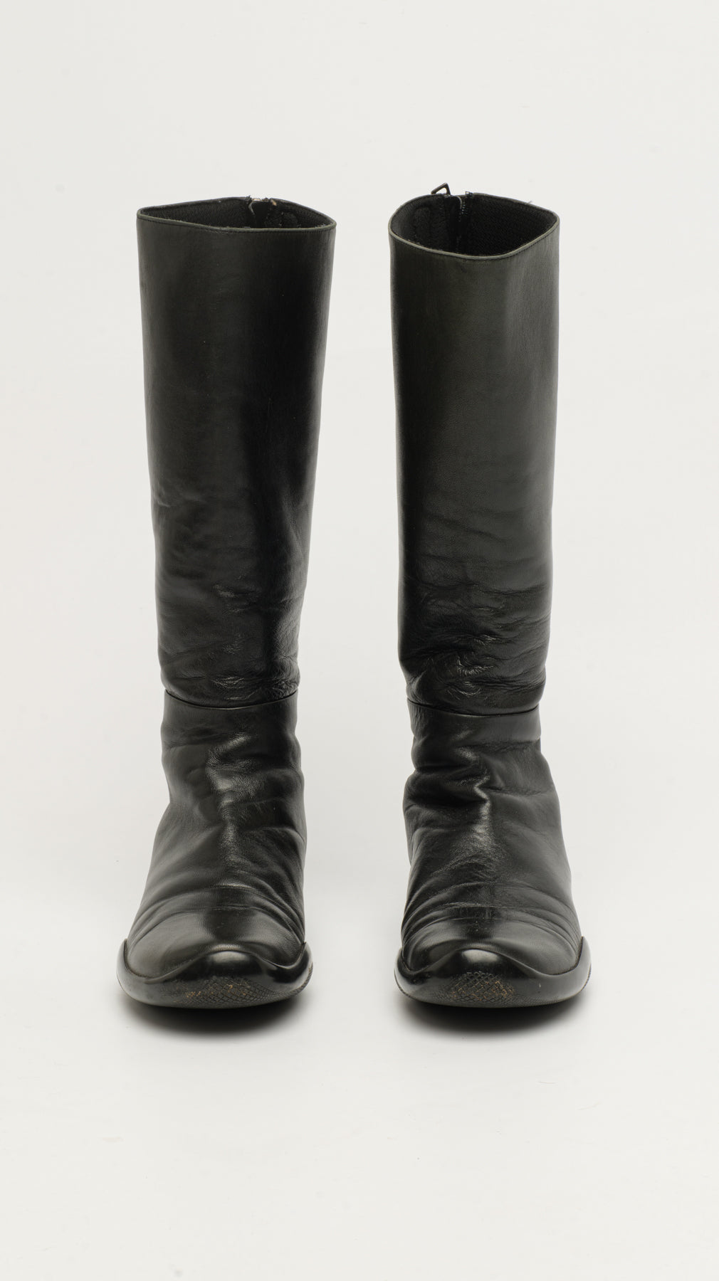 PRADA 2000s LEATHER BOOTS