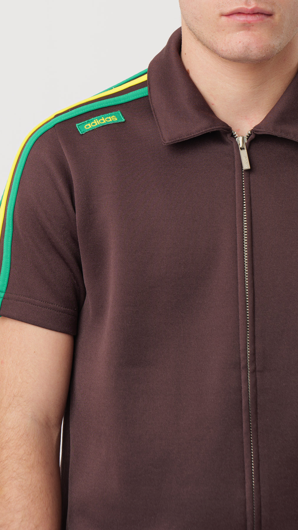 ADIDAS ZIPPED SCUBA JACKET (S/M)