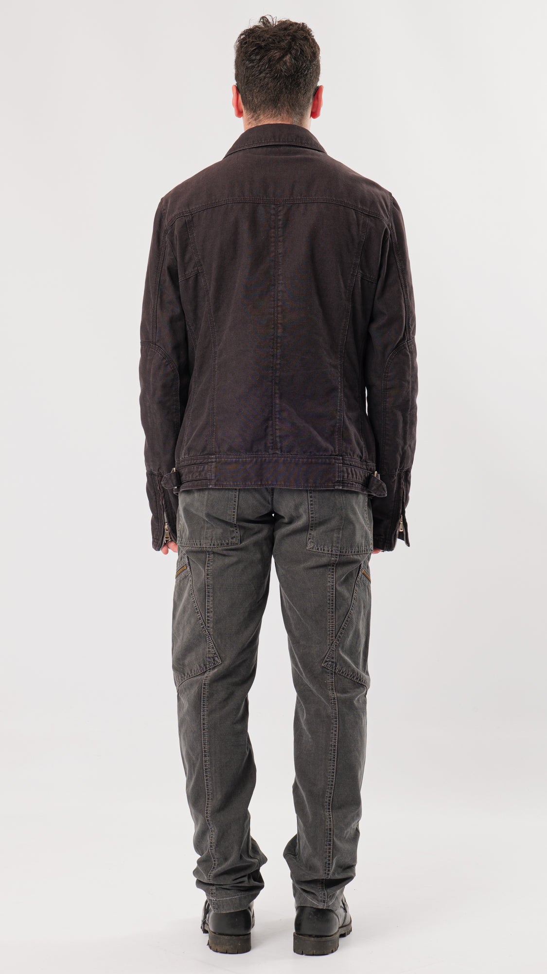 DOLCE GABBANA 2000s ZIP-UP BLOUSON JACKET (M)