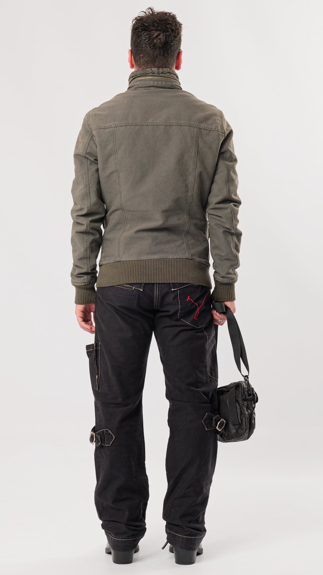 DOLCE GABBANA FW03 MULTIPOCKET JACKET (M)