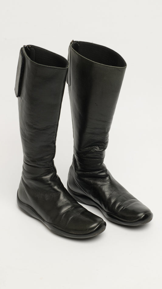 PRADA 2000s LEATHER BOOTS