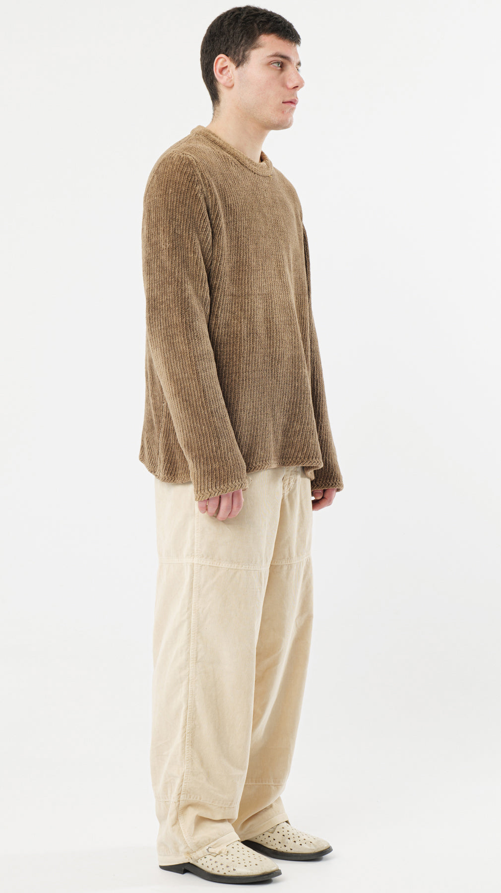 STONE ISLAND 1980s WOOL SWEATER (M)