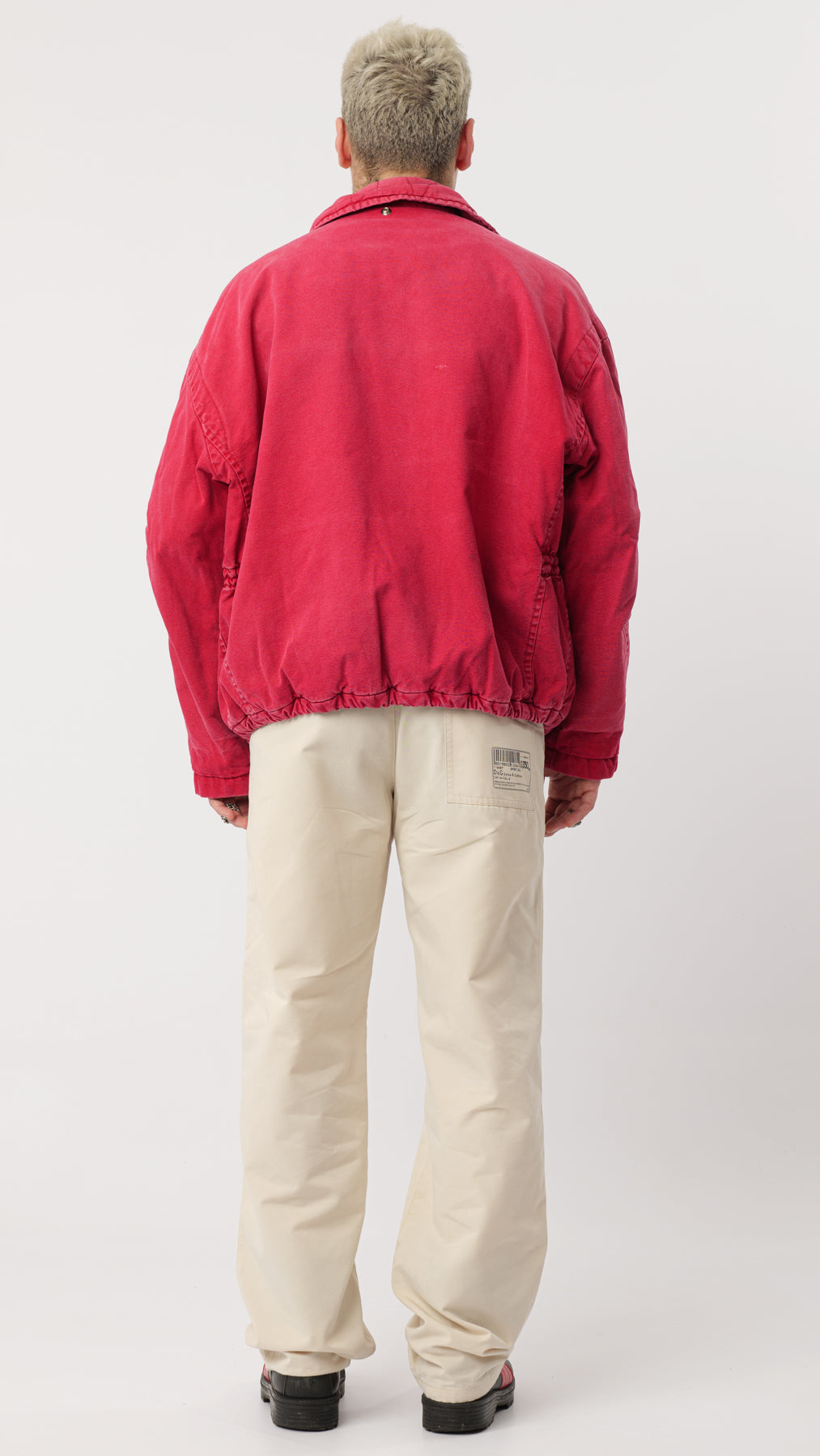 ENERGIE FW 97/98 RED UTILITY STUFFED JACKET (M/L)