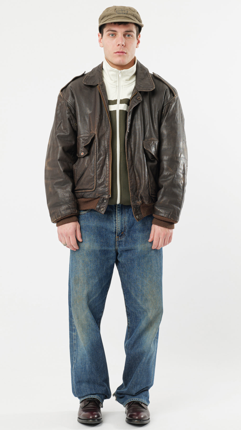 STUSSY SAMPLE MILITARY FLAT CAP