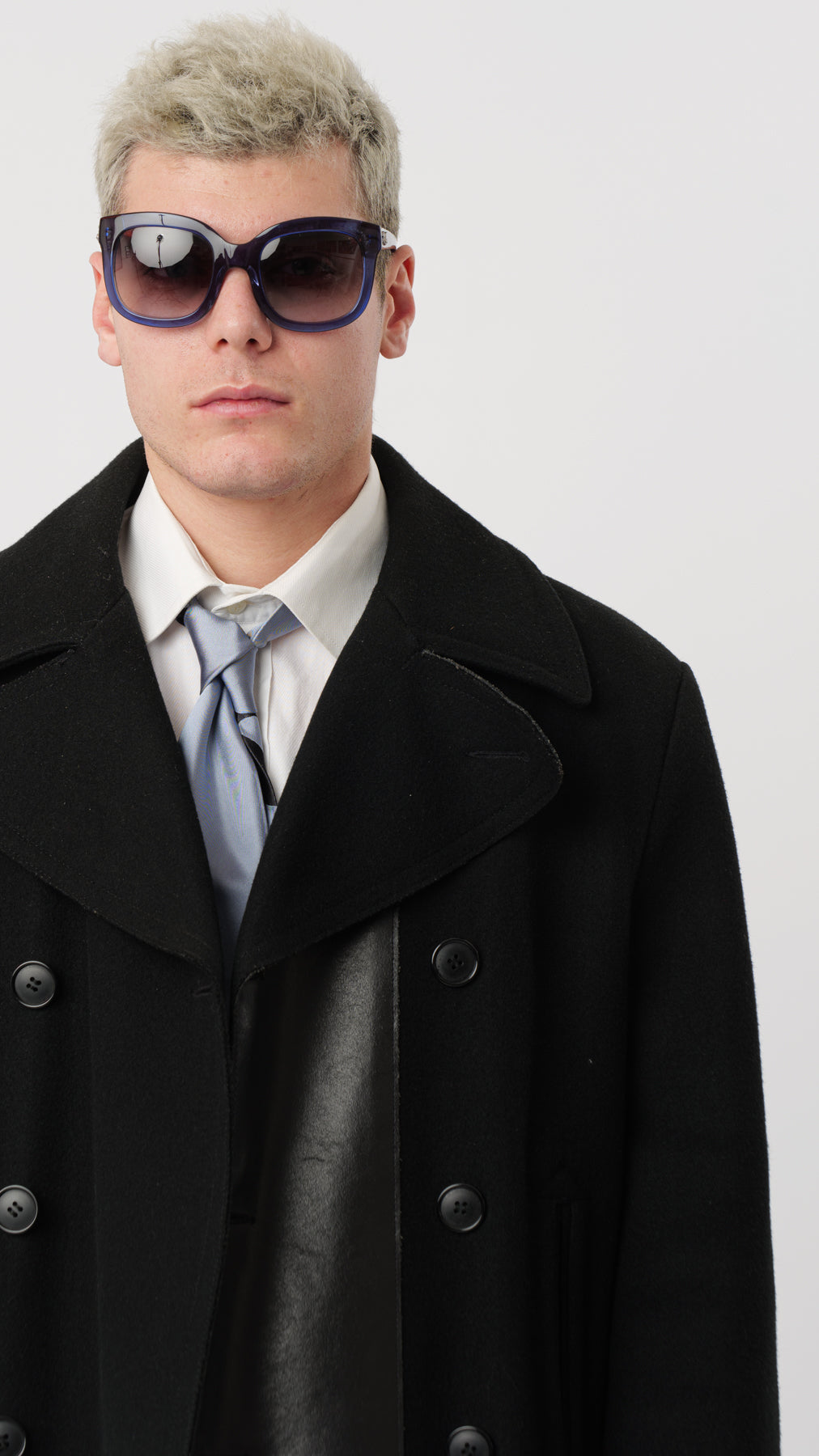 JEAN PAUL GAULTIER 1990s WOOL COAT (M)