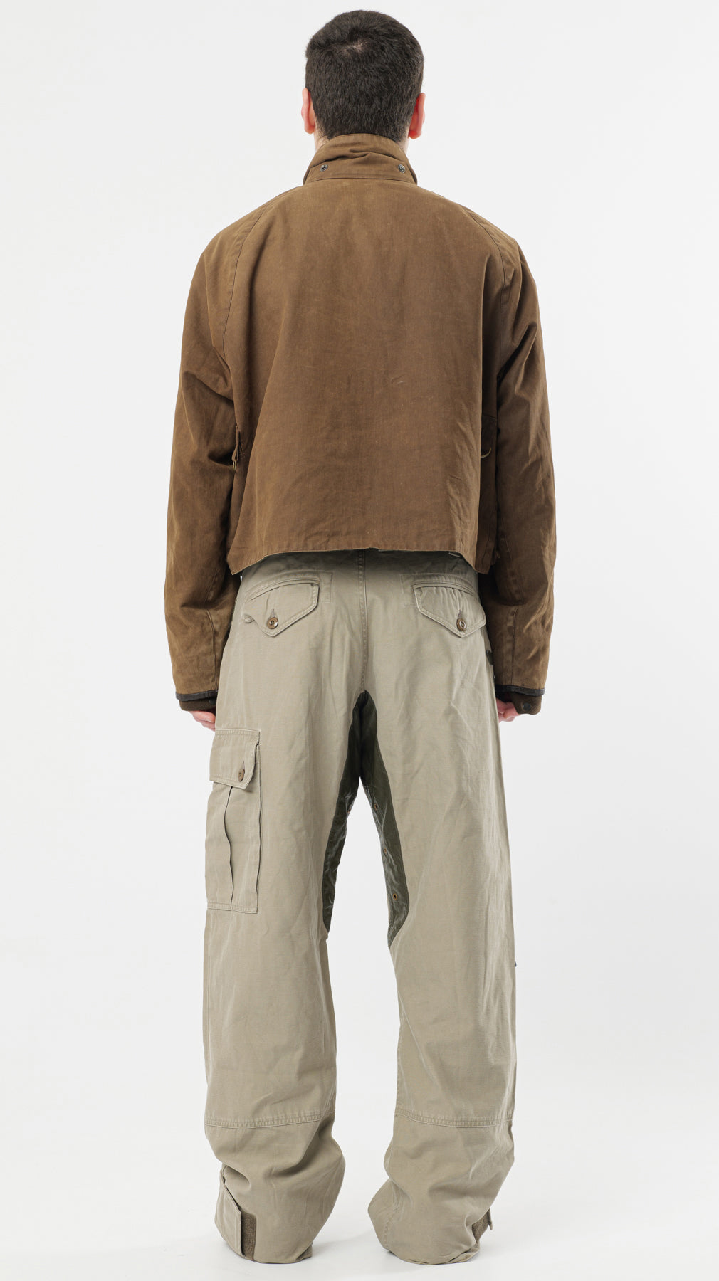 BARBOUR BREATHABLES CROPPED MULTIPOCKET JACKET (M)