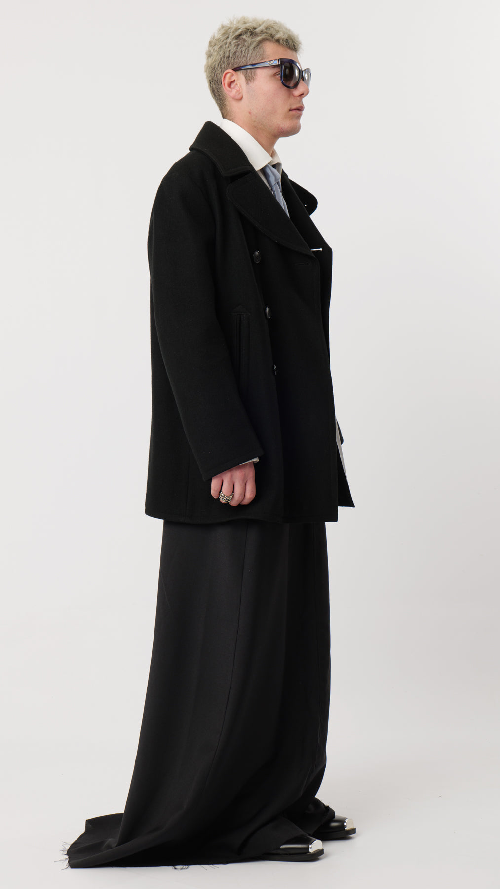 JEAN PAUL GAULTIER 1990s WOOL COAT (M)