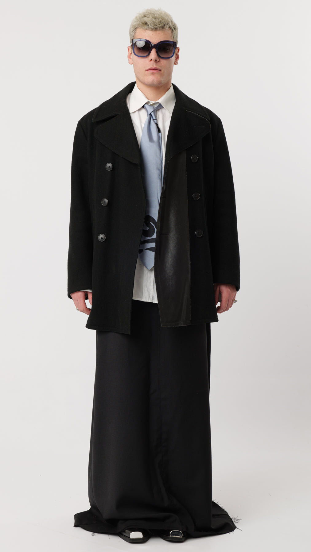 JEAN PAUL GAULTIER 1990s WOOL COAT (M)