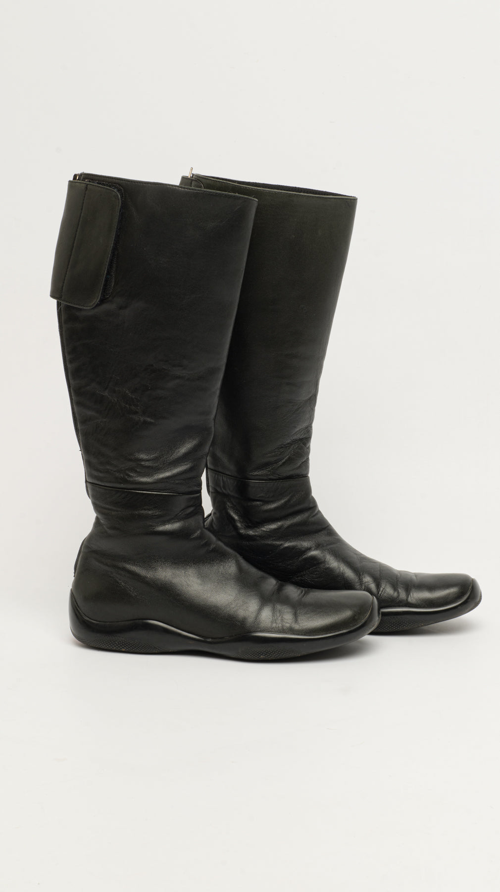 PRADA 2000s LEATHER BOOTS